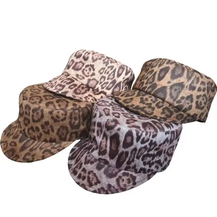 Casquettes léopard sportives et extensibles pour femmes, confortables pour l'extérieur, polyvalentes pour toutes les saisons, style moderne et durable, idéales pour les activités de plein air et les sorties décontractées