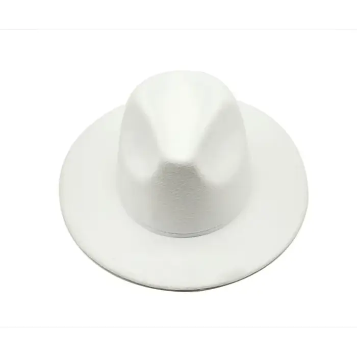 Fedoras-Chapeau en feutre à grand bord pour femmes