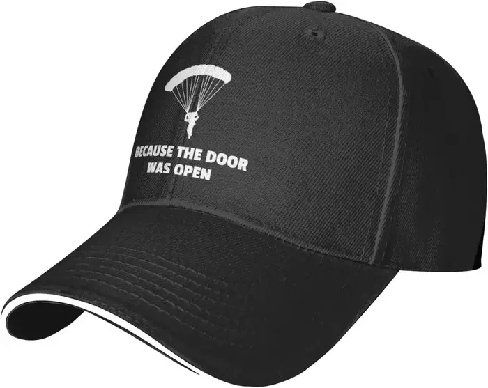 Casquette de Baseball Unisexe Ajustable pour Homme et Femme, Chapeau Sky3/4, Cadeau Adulte, Parce qu