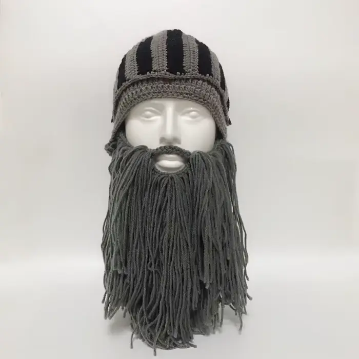 Chapeau de oral alier Romain en Forme de Casque pour Halloween, Créatif, Crocheté, Tissé, Grande Bar