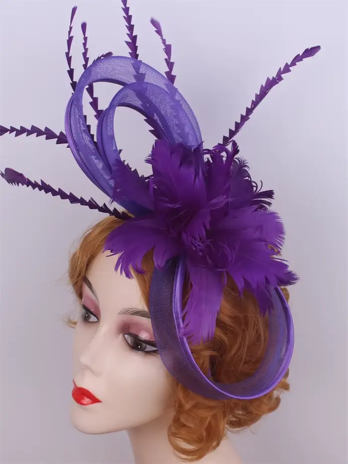 Chapeau de pilulier fascinateur de cheveux verts pour femmes