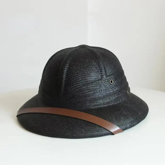 Chapeau de l'armée de la guerre du Vietnam pour femmes et hommes, casque de paille d'explorateur bri