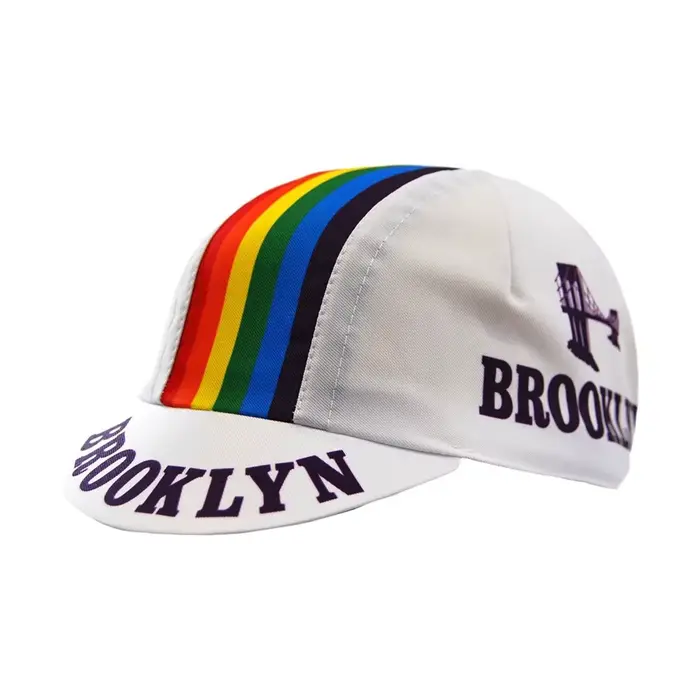 Casquette de cyclisme Brooklyn Polyester Imprimée Pour Hommes Occasions Spéciales Randonnées Courses Vélo