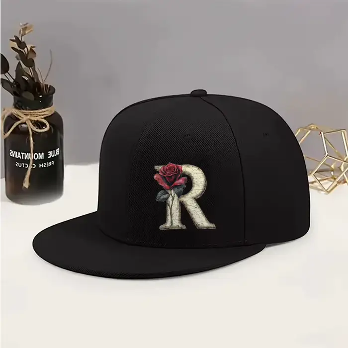 Casquette de baseball décontractée et élégante à visière plate