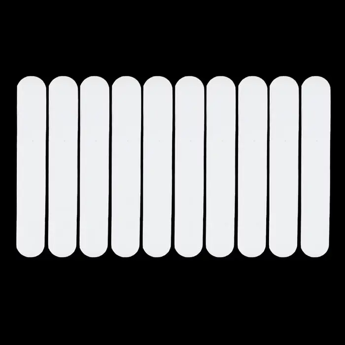 10/100 pièces chapeau absorbant la sueur autocollants femmes hommes coton Anti-saleté sport ceinture