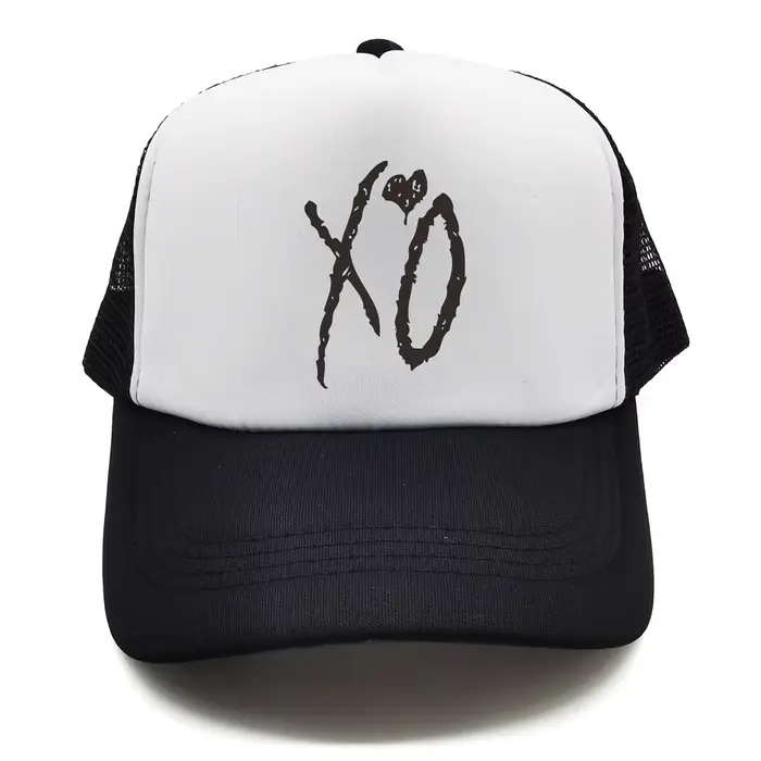 XO The Weeknd Trucker Cap d'été Hommes Chapeau drôle Casquettes de baseball Cool Unisex Mesh Net Caps MZ-390