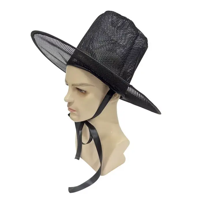 Chapeau coréen traditionnel en polyester protection solaire extérieur cosplay événements culturels occasions spéciales unisexe