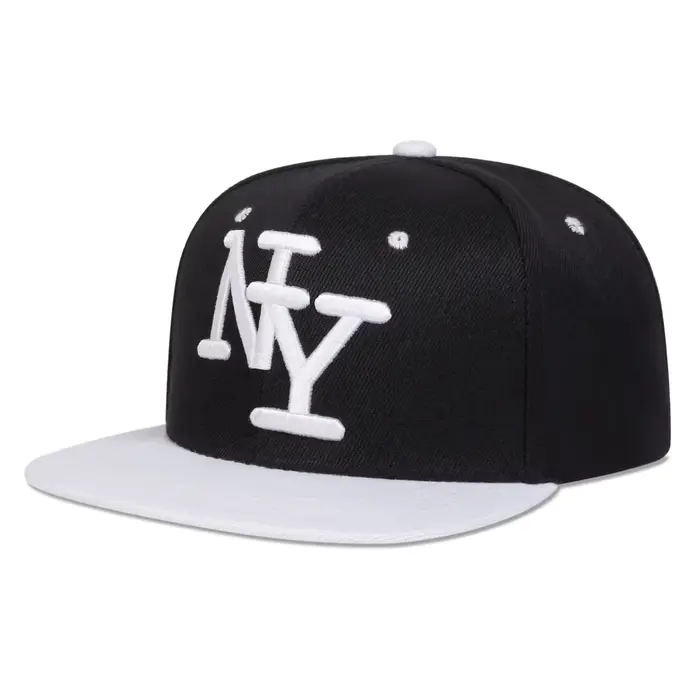 Unisexe NY lettre broderie Hip-hop chapeaux printemps automne en plein air réglable décontracté casq