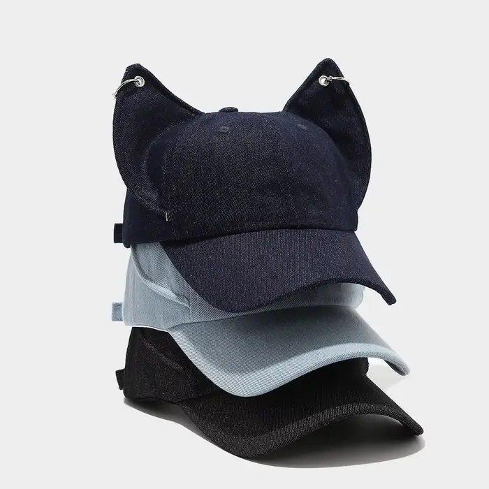 Casquette de Baseball avec oreilles Gog Y2k pour hommes et femmes