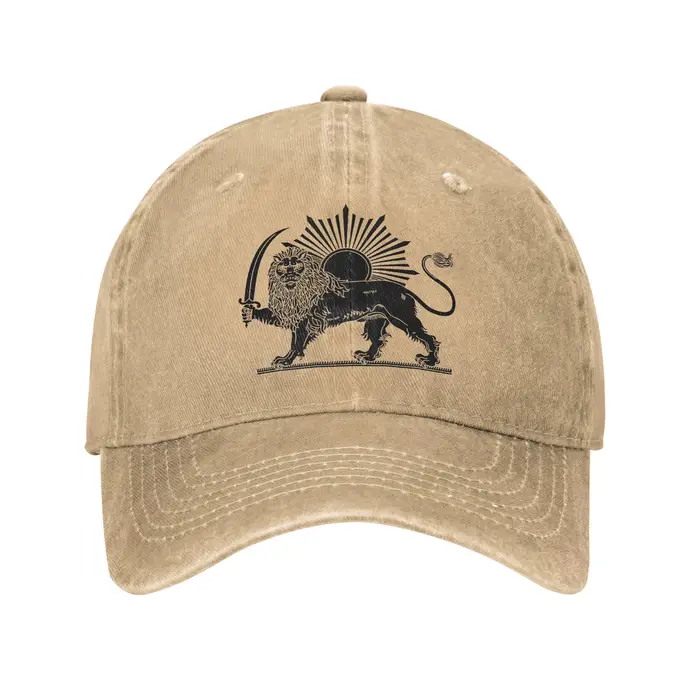 Iran Original drapeau symbole soleil casquette de Baseball décontracté unisexe hommes lavé camionneur chapeau livraison