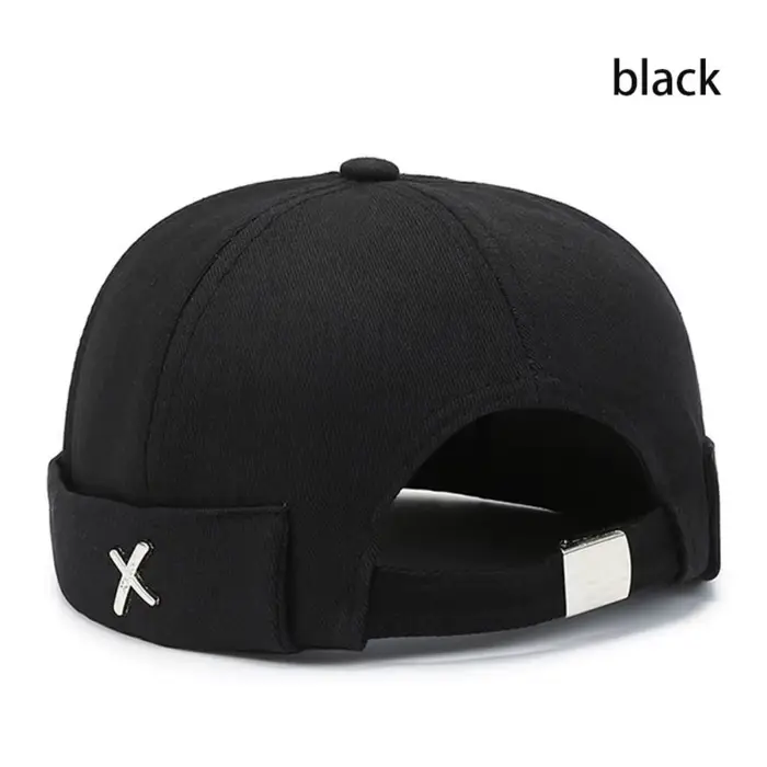 Chapeau dôme Vintage pour hommes, Bonnet Melon, couleur unie, Docker, unisexe, réglable, chapeau d'h