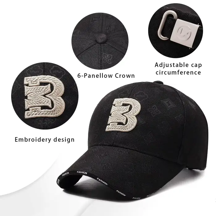 Casquettes de baseball adaptées aux hommes et aux femmes