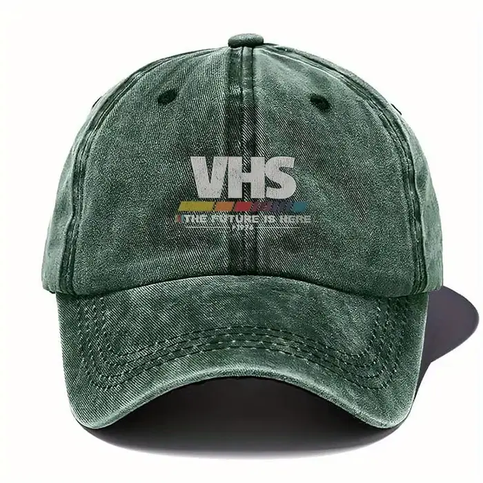Casquette rétro VHS des années 90 pour hommes et femmes - Chapeau streetwear vintage nostalgie