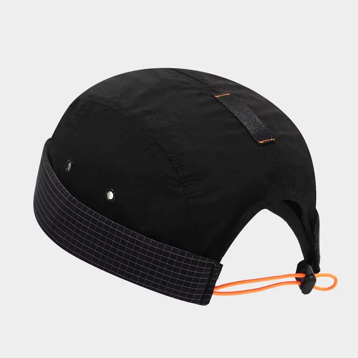 Casquette ajustable polyvalente et décontractée pour homme, style vintage, 5 panneaux, à séchage rap