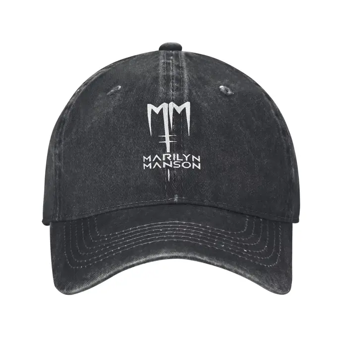 Marilyn Manson Music Tour camionneur chapeaux accessoires pour hommes femmes casquettes de Baseball 