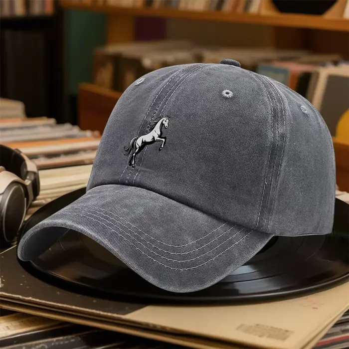Casquette de baseball White Horse multicolore légère pour hommes et femmes, respirante, idéale pour 