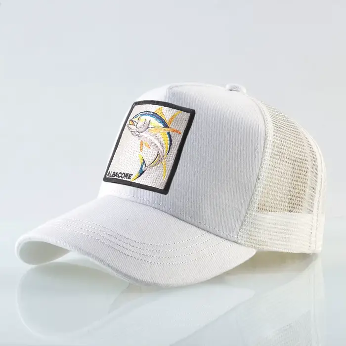 Casquette de Baseball en maille respirante pour femmes, casquette de camionneur avec Patch Albacore,