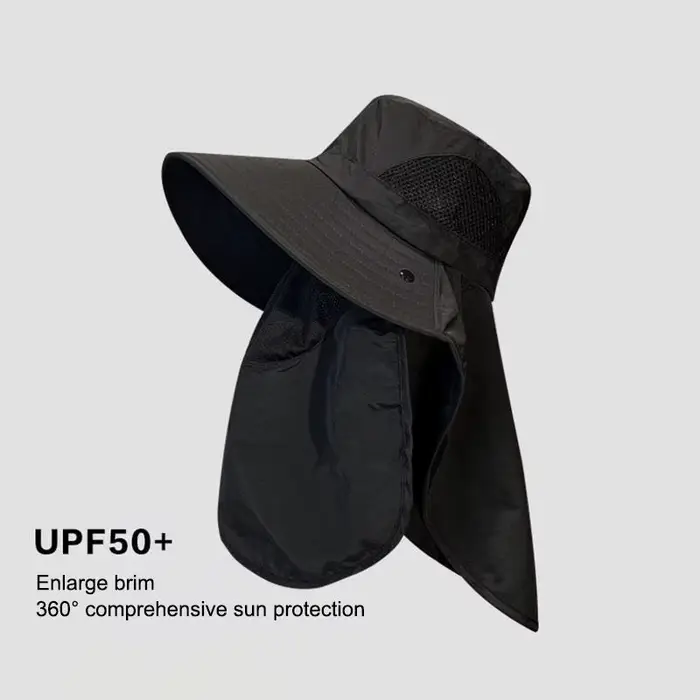 Chapeau de randonnée à large bord avec protection UV, séchage rapide, pour hommes et femmes, idéal p