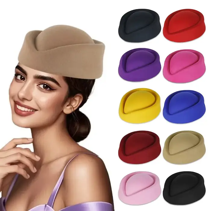 Nouveau chapeau haut de forme rétro britannique