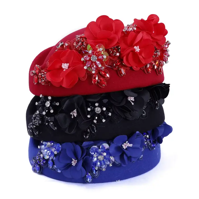 Chapeau bibi vintage style église pour femme – Élégant pour le thé
