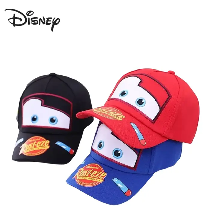 Lightning McQueen printemps automne été chapeau enfant voitures dessin animé chapeau visière protection solaire casquette baseball décontractée cadeau occasionnels enfants jouets anniversaire surprise