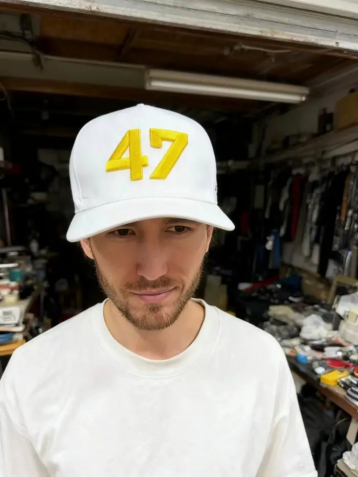 Charlie Kirk chapeau or broderie USA 47 casquette de Baseball pour hommes femmes cadeau républicain chapeaux blanc