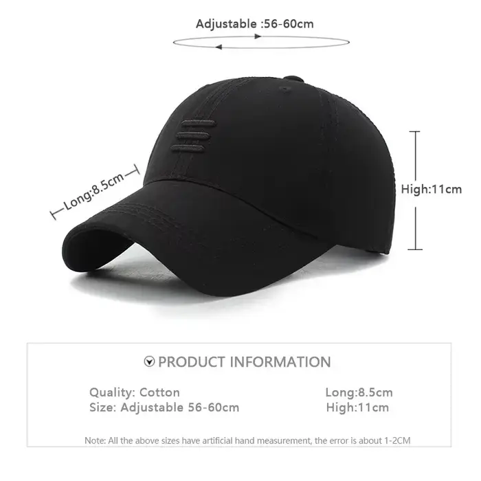 Chapeau casquette de baseball mode européenne et américaine printemps et automne
