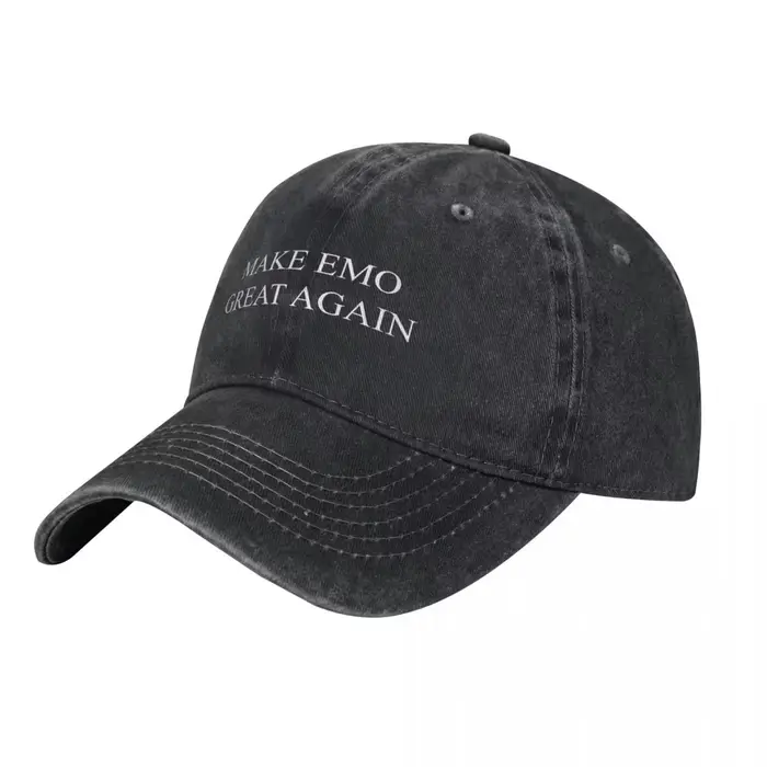 Make emo great again Baseball Cap Christmas Hat Hat Man Luxury Kids Hat custom caps Woman Hats Men's