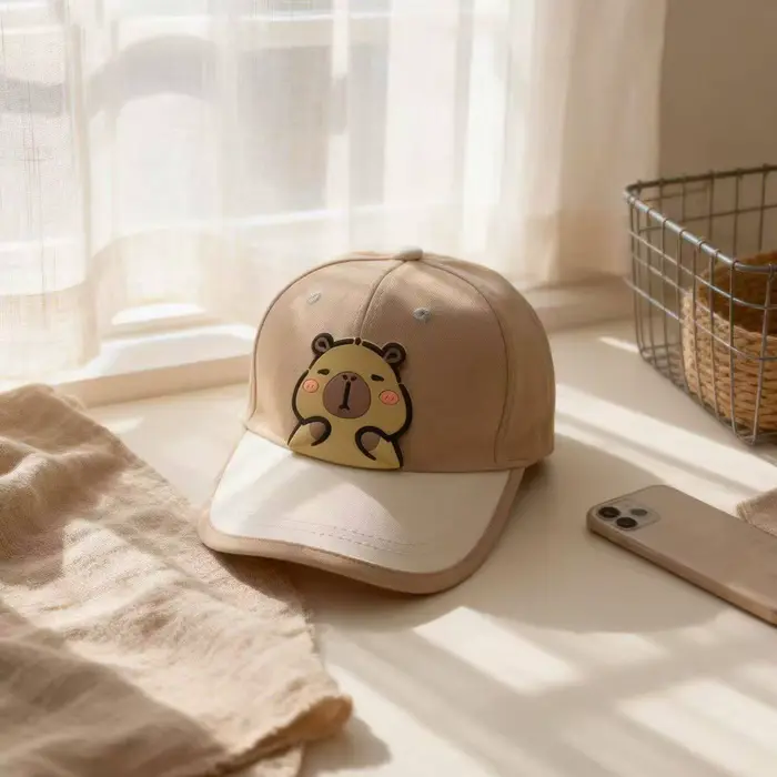 Casquette pour enfants Printemps-Été 50-54CM 3-8 Ans Casquettes de baseball fines Chapeau de dessin 