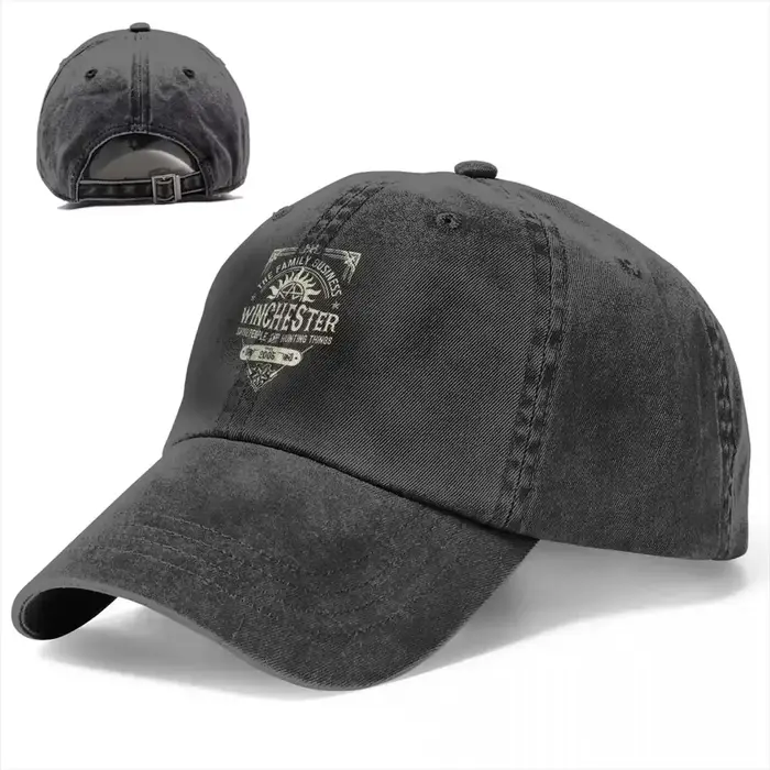 Casquettes de Baseball Winchester surnaturelles Hip Hop Vintage pour hommes
