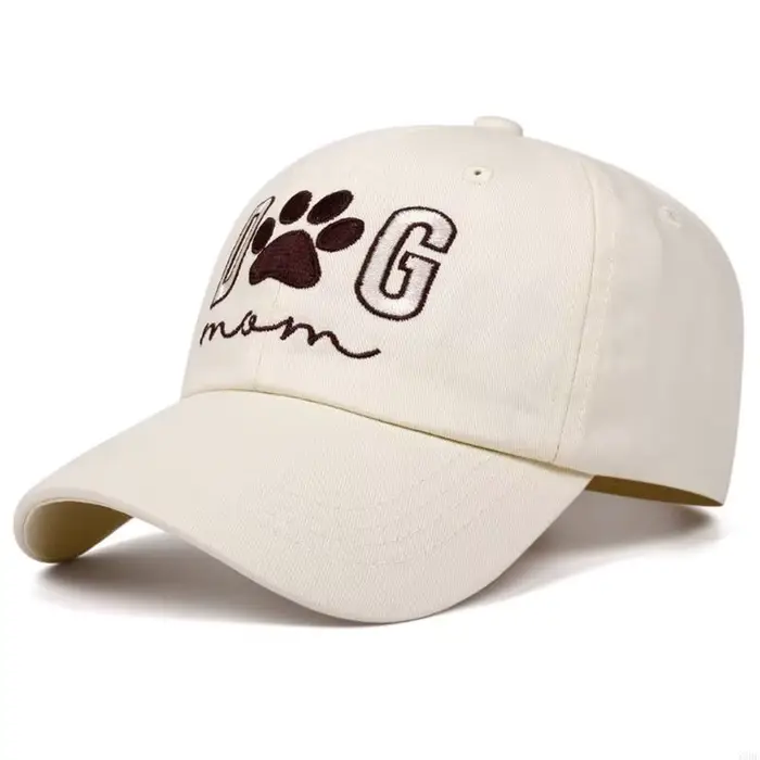 Chapeau brodé pour amoureux des animaux compagnie, casquette Baseball en coton confortable, Design c