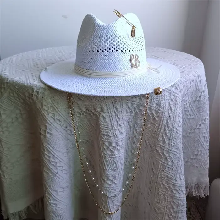Chapeau Panama série creuse été femmes