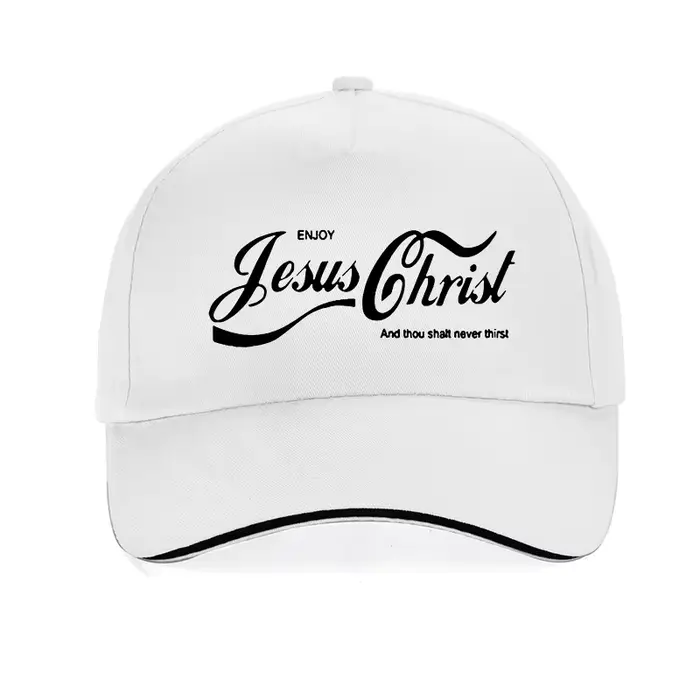 Casquette de Baseball Unisexe en Coton, Chapeau Humoristique, avec Imprimé de Jésus-Christ, le Vrai 