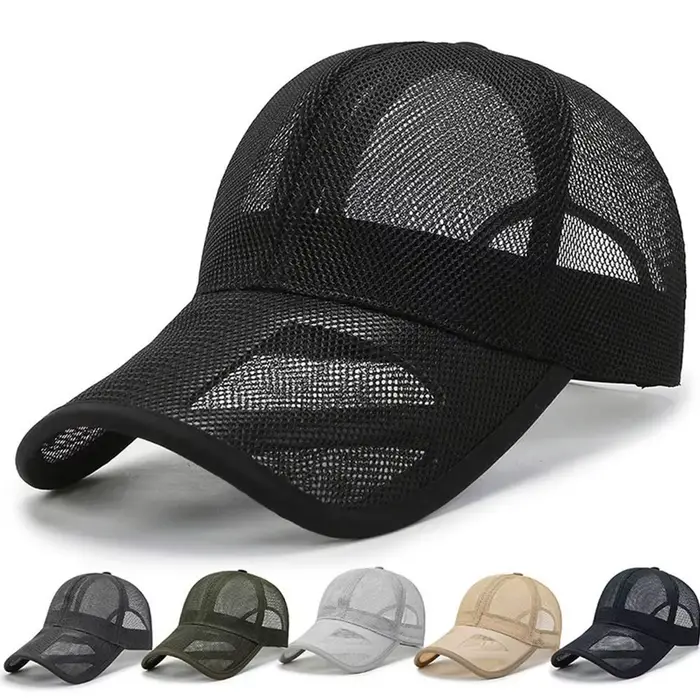 Casquettes de protection solaire respirantes pour hommes et femmes