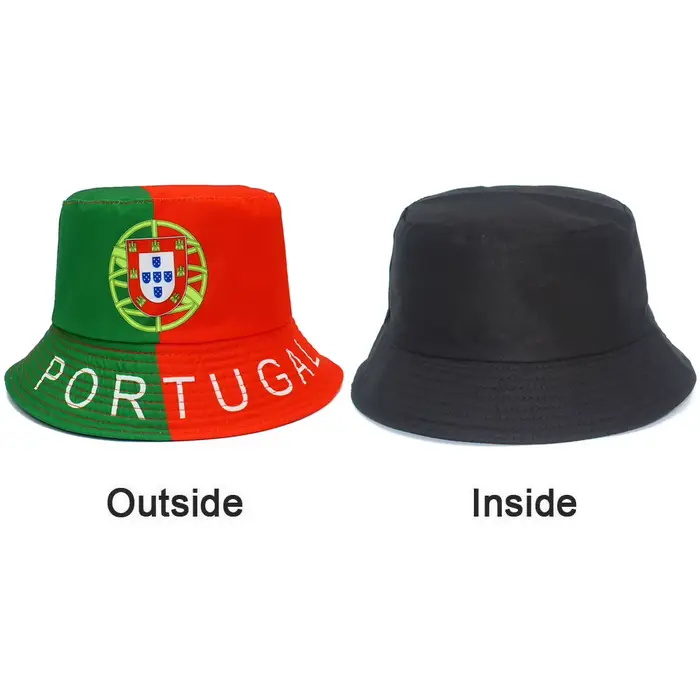 Chapeaux bob avec drapeau du Portugal
