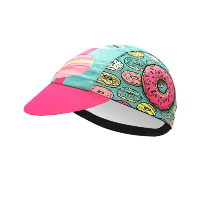 Casquette de cyclisme Donut pour homme et femme