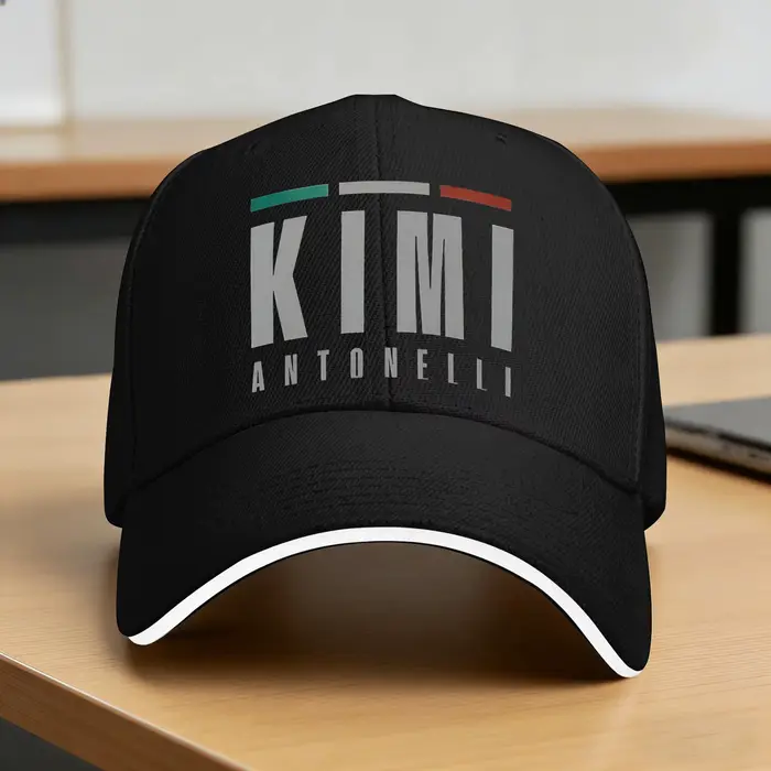 Casquette de baseball Kimi Antonelli Printemps – Chapeau de camionneur décontracté pour sports de pl