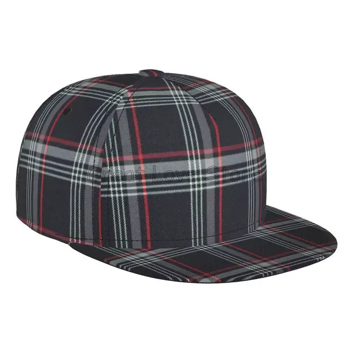 GTI Tartan Plaid casquette de Baseball unisexe réglable Snapback chapeau hommes femmes pare-soleil c