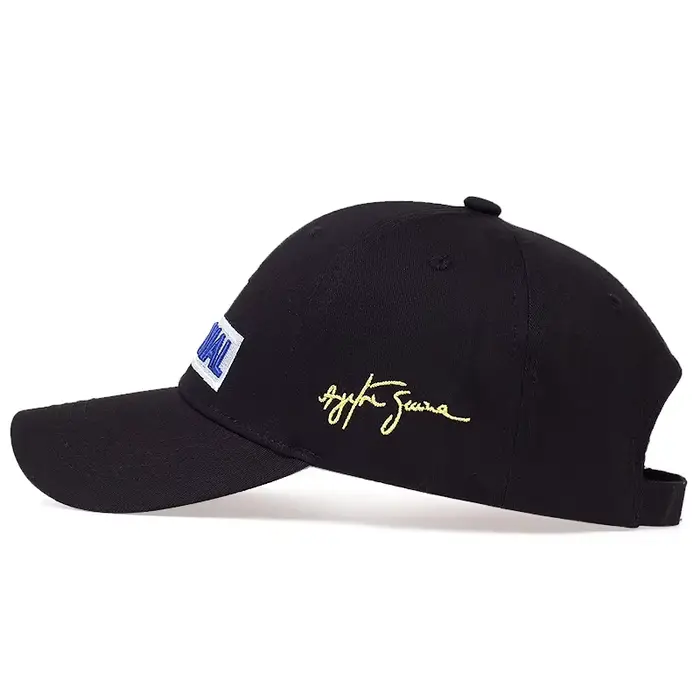 Nouveau Ayrton Senna Racer mode lettre broderie Hip-hop chapeaux en plein air réglable décontracté casquettes de Baseball chapeau de protection solaire