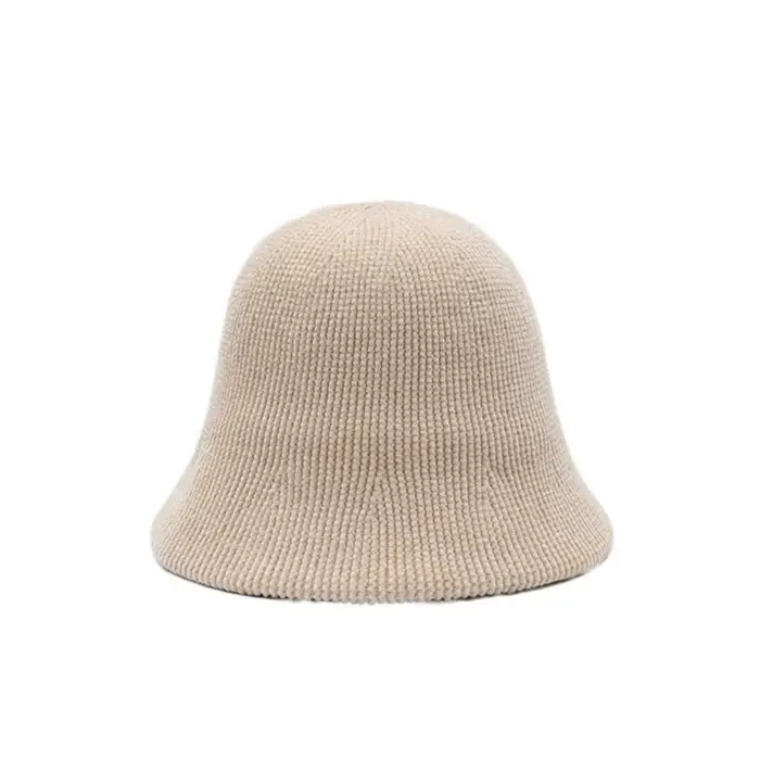 Chapeau de pêcheur tricoté en Chenille, élégant, Style britannique, couleur unie, casquette Panama p