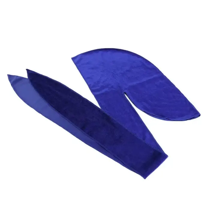Bonnet en velours pirate avec queue longue et réglable pour homme et femme pour toutes les saisons et occasions