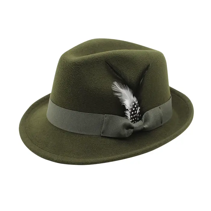 Chapeau Fedora Vintage pour femmes et hommes