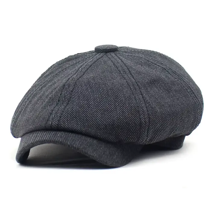 Casquette plate Newsboy pour homme, 100% coton, Testosterone Sby Ivy, chapeau de chauffeur de golf