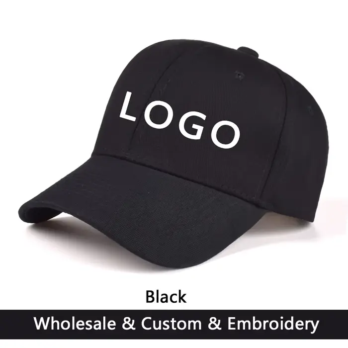 Casquette de Baseball Personnalisée Unisexe, Chapeau en Coton avec Logo Brodé, à la Mode, pour Femme