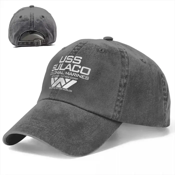 Vintage Jeans USCSS Nostromo Alien Sulaco Colonial Marines Aliens Casquette de Baseball pour hommes femmes chapeaux