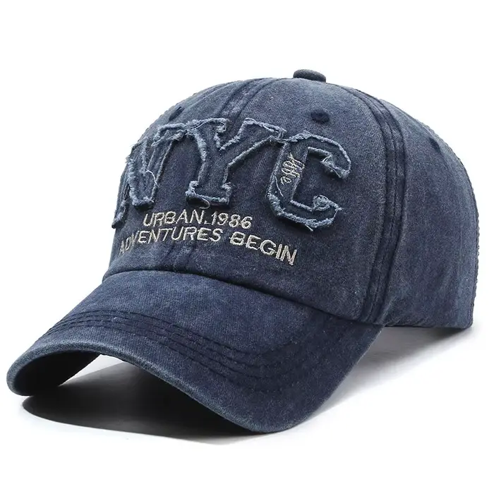 Casquette de baseball noire réglable pour femmes, respirante, élégante, protection solaire, broderie