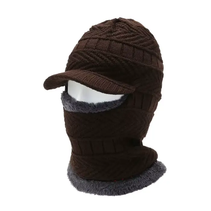Chapeau d'hiver pour hommes Skullies bonnets chapeaux bonnets d'hiver pour hommes femmes laine échar