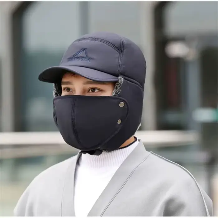 Chapeau de Baseball en fourrure artificielle épaisse et chaude pour hommes et femmes