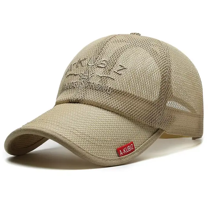 Casquettes d'été pour hommes et femmes, casquettes de baseball en maille, chapeau à visière brodé te