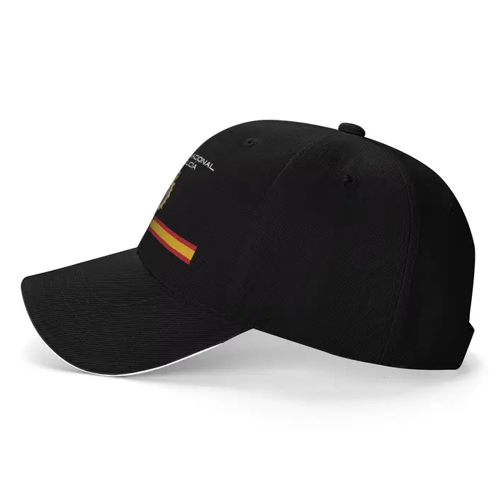 Casquette de baseball d'été décontractée de la Police nationale espagnole
